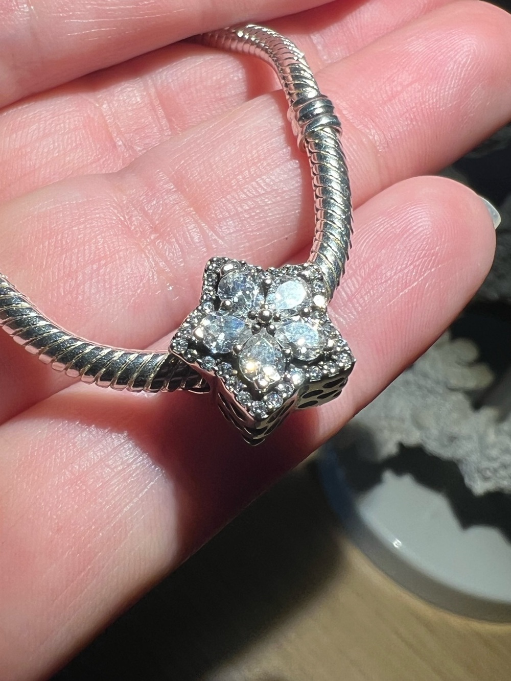 Sparkling Snowflake Charm - Picture 10 of 15